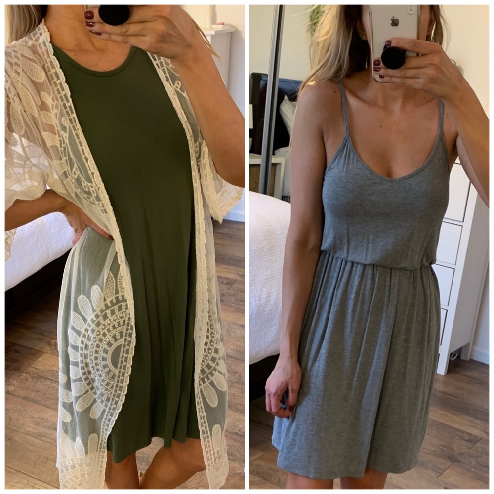 (2) Old Navy knee length dresses